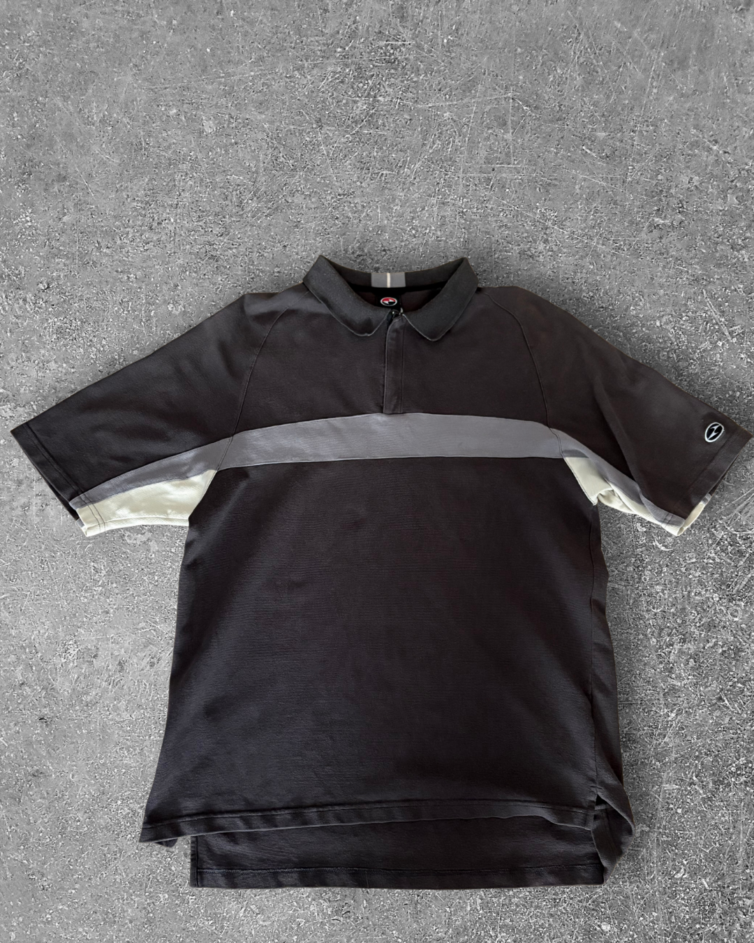 Vintage Tiger Woods Yin Yang Golf Polo - Grey (L)