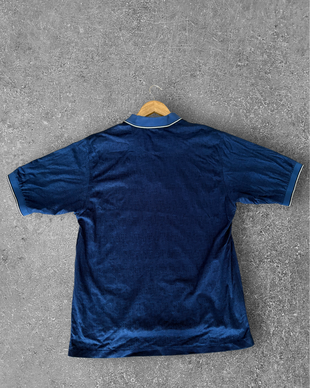 Vintage Nike Golf Polo - Blue Pattern (L)