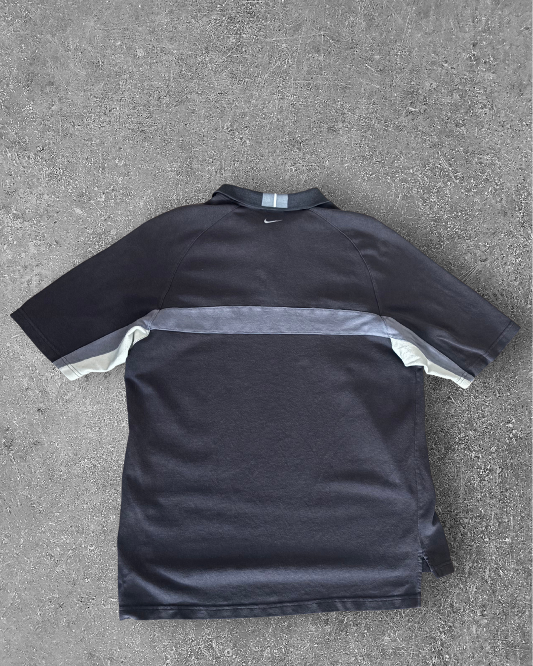 Vintage Tiger Woods Yin Yang Golf Polo - Grey (L)