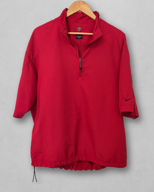 Vintage Nike Golf 1/4 Zip Pullover Jacket - Size Men's XL -  Tiger Red