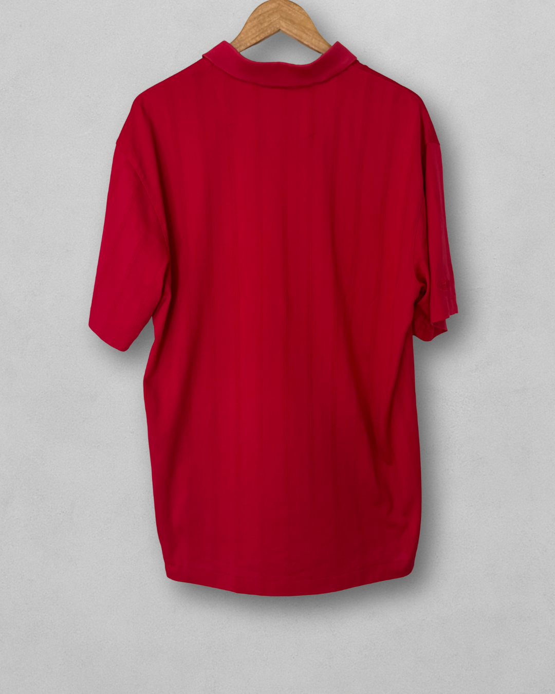 Vintage Nike Tiger Woods Collection Polo - Red - Men's Large