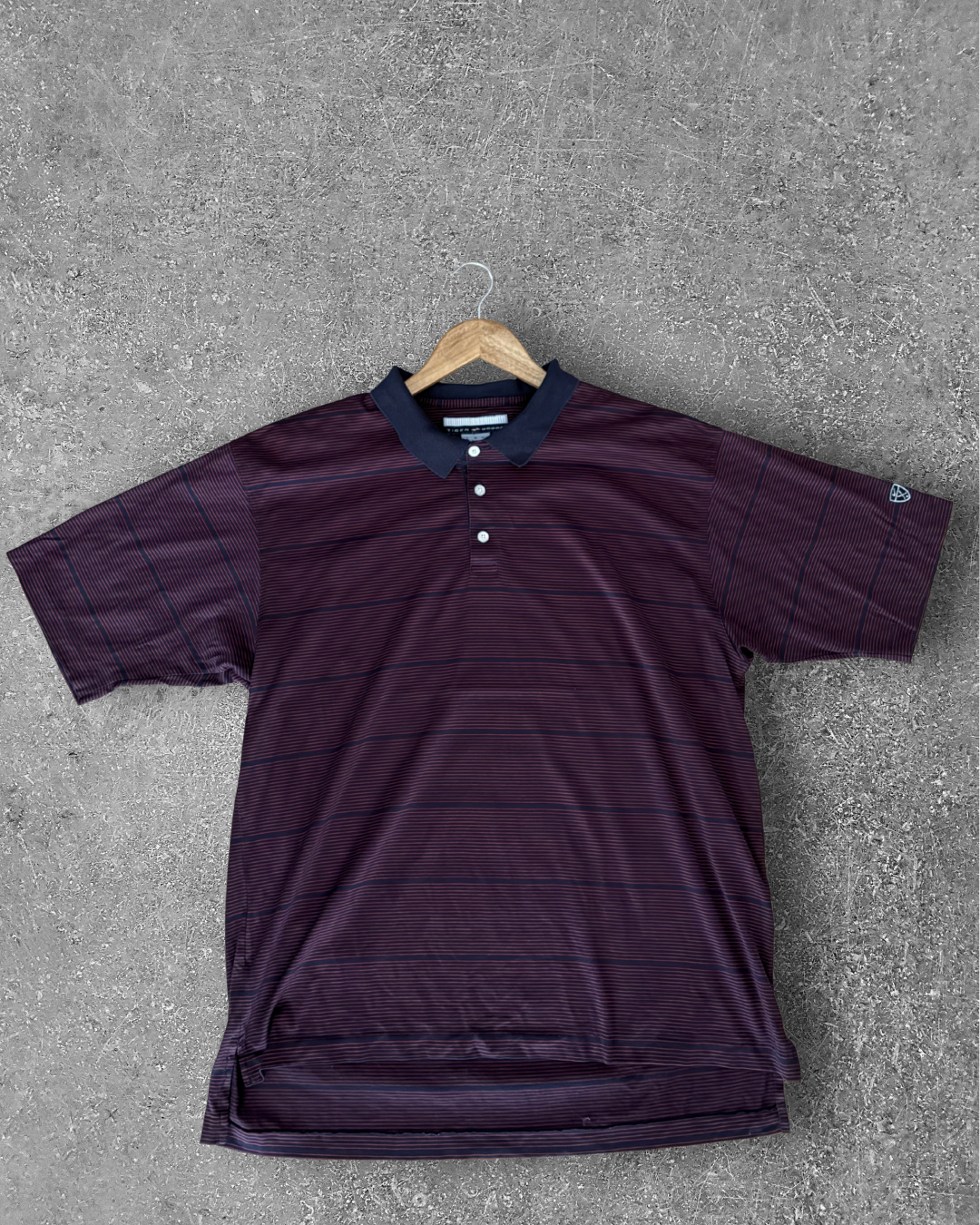 Vintage Nike Tiger Woods Golf Polo - Red & Black (XL)